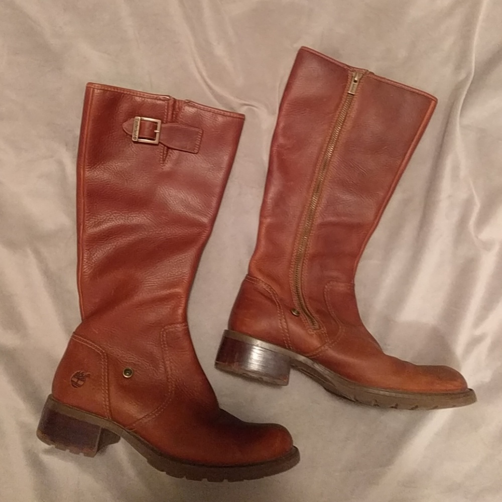 TALL TIMBERLAND BOOTS! NWOT